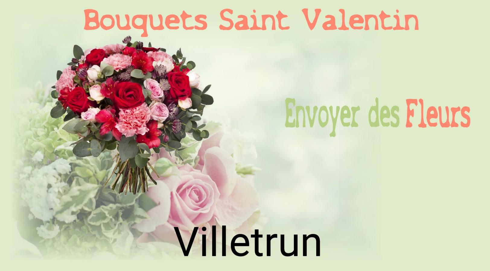Roses de Saint-Valentin livrées à Villetrun